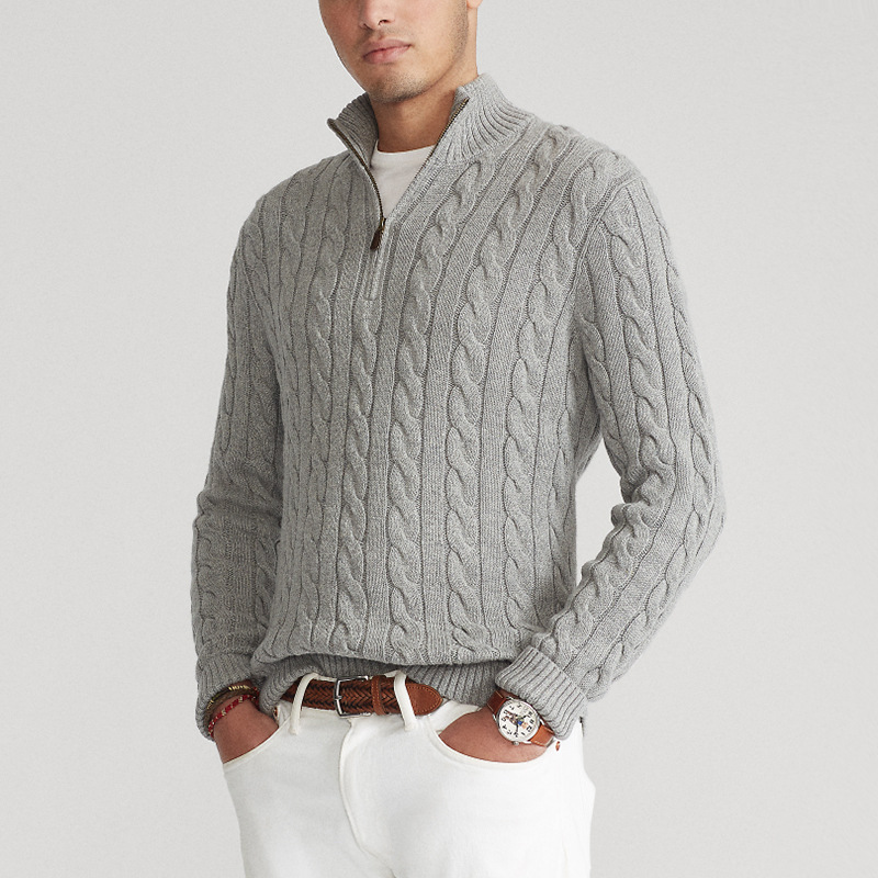 Castello | Old Money Half Zip Quarter Sweater
