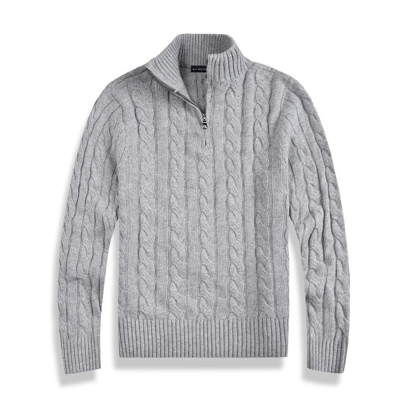 Castello | Old Money Half Zip Quarter Sweater